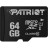 Карта пам&#039;яті Patriot 64GB microSD class10 UHS-1 (PSF64GMCSDXC10)