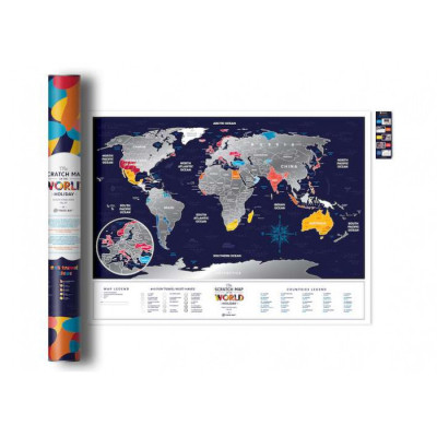 Скретч карта 1DEA.me Travel Map Holiday World (13022)