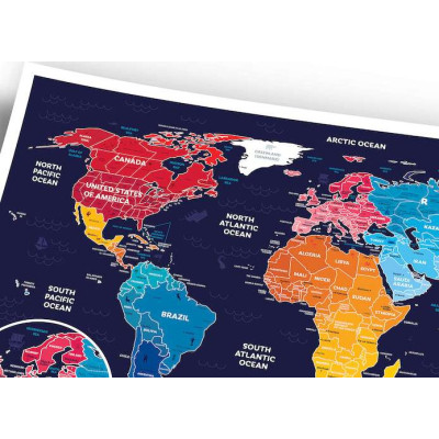 Скретч карта 1DEA.me Travel Map Holiday World (13022)