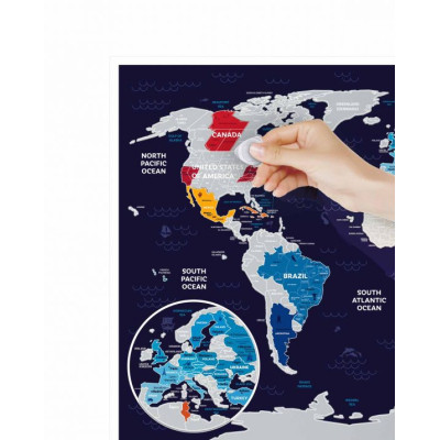 Скретч карта 1DEA.me Travel Map Holiday World (13022)