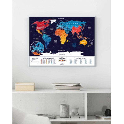 Скретч карта 1DEA.me Travel Map Holiday World (13022)