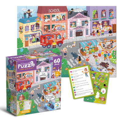 Пазл DoDo Вімельпазл Містечко професій, 60 елементів (300662)