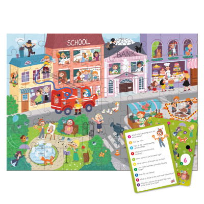 Пазл DoDo Вімельпазл Містечко професій, 60 елементів (300662)