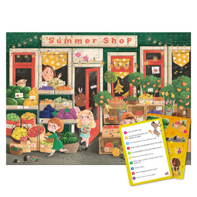 Пазл DoDo Шукай та знаходь Літні смаколики, 80 елементів (300665)