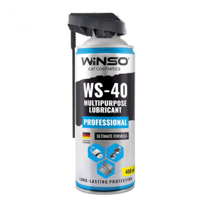 Мастило автомобільне WINSO PROFESSIONAL MULTIPURPOSE LUBRICANT WS-40 450мл (830210)