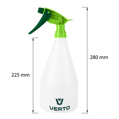 Обприскувач Verto ручний, пластик, 1л (15G546)
