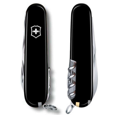 Ніж Victorinox Huntsman 91 мм Чорний (1.3715.3)
