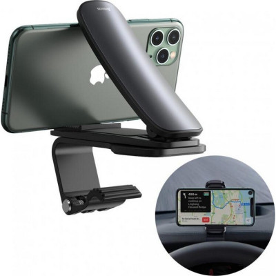 Універсальний автотримач Baseus Big Mouth Pro Car Mount (applicable to centre console) Black (SUDZ-A01)