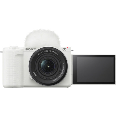 Цифровий фотоапарат Sony Alpha ZV-E10M2 kit 16-50mm White (ZVE10M2KW.CEC)