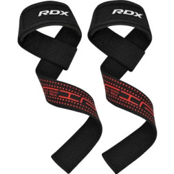 Кистьові лямки RDX S4 Gym Cotton Gel Straps Blue Plus (WAC-S4U+)
