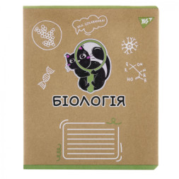 Зошит Yes предметний БІОЛОГІЯ Black cat 48 аркушів, клітинка (767448)