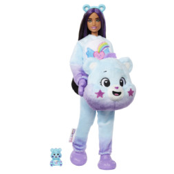 Лялька Barbie Cutie Reveal Care bears Нова хвиля Ведмедик Мрійник (JFV61)