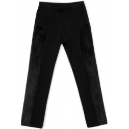 Лосини дитячі Lovetti утеплені (9278-146G-black)