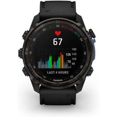 Смарт-годинник Garmin Descent Mk3i, 51mm, Crbn Gry DLC Ti/Blk, Dive Computer, GPS (010-02752-11)