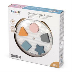 Розвиваюча іграшка Viga Toys сортер PolarB Фігури (44050)