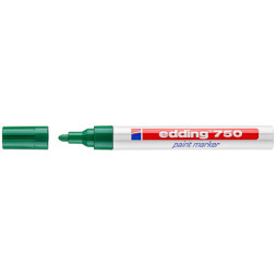 Маркер Edding Paint 2-4 мм круглий зелений (e-750/04)