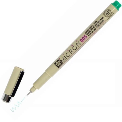 Лайнер Sakura PIGMA MICRON (0.05) 0,2мм, Зелений (084511318434)