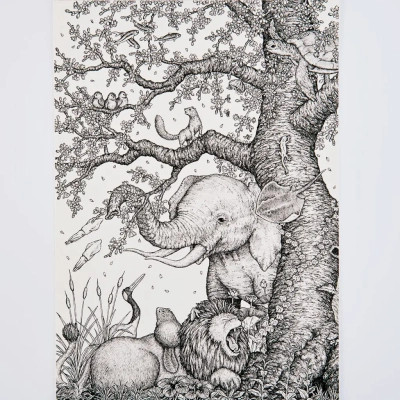 Лайнер Sakura PIGMA MICRON (0.05) 0,2мм, Зелений (084511318434)