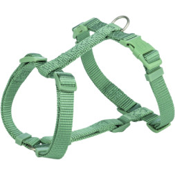 Шлея для собак Trixie Premium H-harness XS-S 30-44 см 10 мм Світло-зелена (4053032673052)