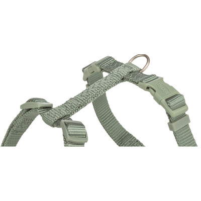 Шлея для собак Trixie Premium H-harness XS-S 30-44 см 10 мм Світло-зелена (4053032673052)