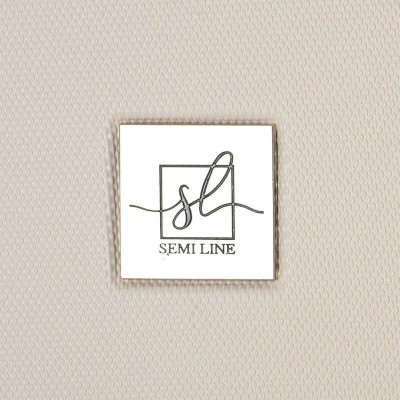 Валіза Semi Line 24&quot; (M) Ecru/Brown (T5670-3) (DAS302667)