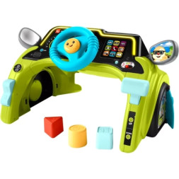 Розвиваюча іграшка Fisher-Price Інтерактивне кермо Маленький водій з технологією Smart Stage (HTW88)