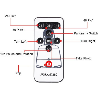 Голова штативна Puluz PU360R red (PU360R)