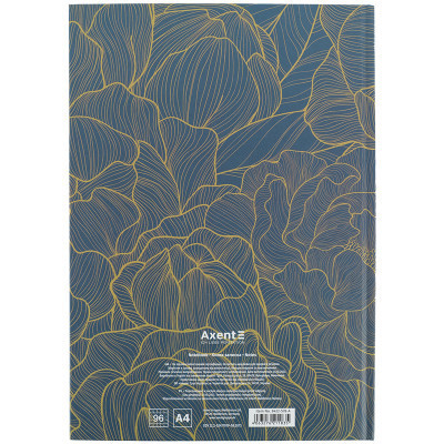 Книга записна Axent Earth colors Flawless А4 96 аркушів клітинка (8422-578-A)
