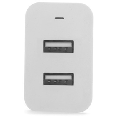 Зарядний пристрій ColorWay 2USB AUTO ID 4.8A (24W) (CW-CHS016-WT)