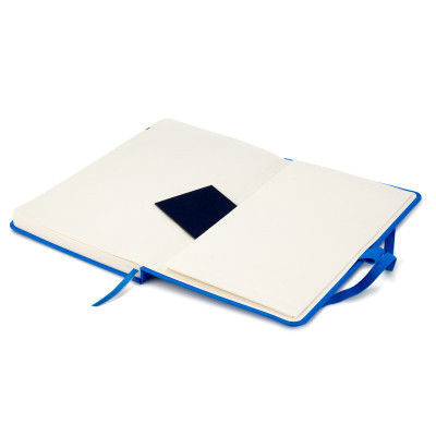 Книга записна Axent Partner, 125x195 мм, 96 аркушів, клітинка, блакитна (8201-07-A)