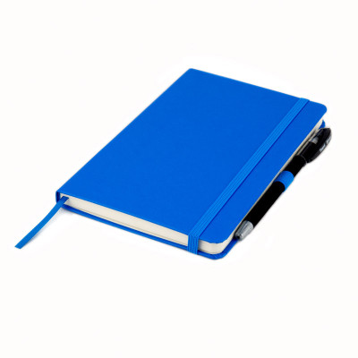 Книга записна Axent Partner, 125x195 мм, 96 аркушів, клітинка, блакитна (8201-07-A)