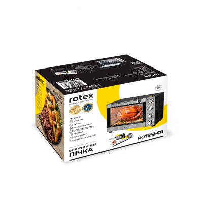 Електропіч Rotex ROT652-CB