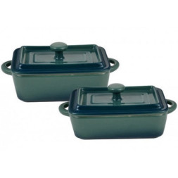 Рамекін Bergner Excalibur набір 2шт прямокутні (BG-13363-GR)