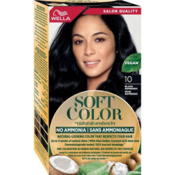 Фарба для волосся Wella Soft Color Безаміачна 10 - Чорний еспресо (3616302076796)