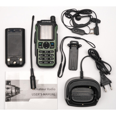 Портативна рація Baofeng UV-21M Green