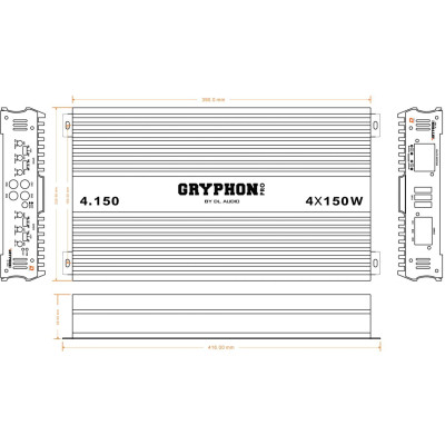 Автомобільний підсилювач DL Audio Gryphon Pro 4.150