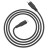 Дата кабель USB-C to Lightning 1.2m 3.0A TPE C3-01 Black Acefast (6974316280804)