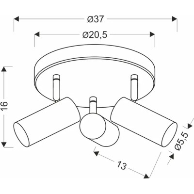 Спот Candellux 98-01627 Colly (98-01627)