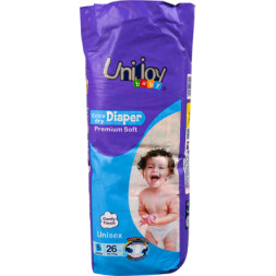 Підгузки Unijoy baby Soft XL 5 (14-17 кг) 26 шт (6998526216200)