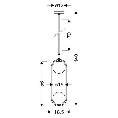 Люстра Candellux CORDEL (32-73464)