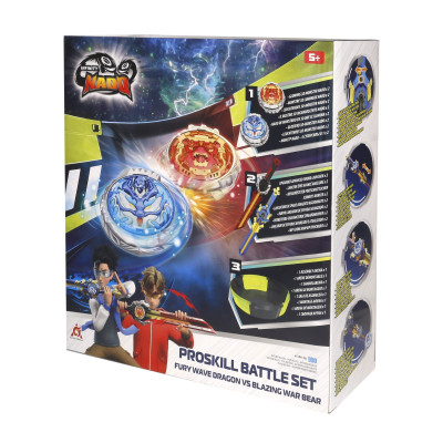 Дзига Infinity Nado Набір VI Proskill Battle Set Лютий Дракон і Палаючий Бойовий Ведмідь (EU654281)