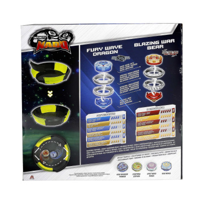 Дзига Infinity Nado Набір VI Proskill Battle Set Лютий Дракон і Палаючий Бойовий Ведмідь (EU654281)