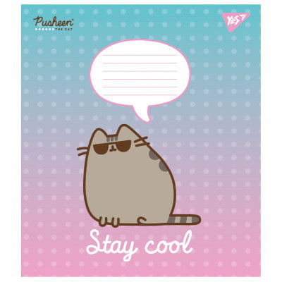 Зошит Yes Pusheen 12 аркушів лінія (766951)