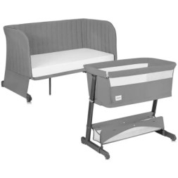 Ліжечко Lionelo THOMI PLUS GREY CONCRETE (LO-THOMI PLUS GREY CONCRETE)