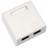 Комп&#039;ютерна розетка RJ45x2 UTP cat.5e 8P8C Vinga (VCPRJ45O2)
