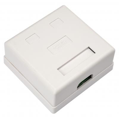 Комп&#039;ютерна розетка RJ45x2 UTP cat.5e 8P8C Vinga (VCPRJ45O2)