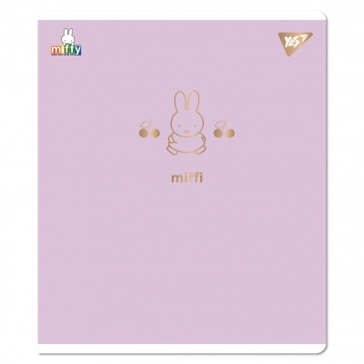 Зошит Yes Gold Miffy 12 аркушів коса лінія (767499)