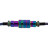 Дата кабель USB-C + USB A to USB-C 1.08m Premium Coiled Aviator blue Keychron (CAB8_KEYCHRON)