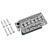 Бридж для гітари Gotoh 510TS-BS2 C