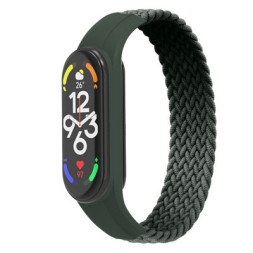 Ремінець до фітнес браслета Armorstandart Braided Solo Loop для Xiaomi Mi Band 7/6/5/4 Khaki size M (ARM58766)